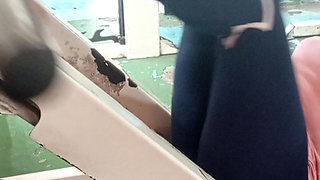 I Invite the Big Ass From the Gym After Her Leg Routine