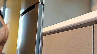 Asian College Girl First Sex on a Kitchen Table