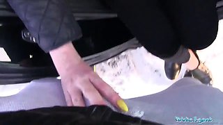 Public agent nice russian likes porno for cash