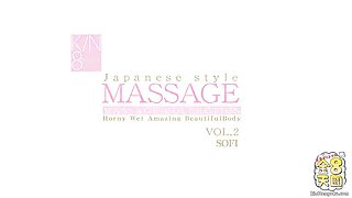 Hands behind back deep doggy style pussy fucking at the massage parlor