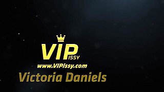 Extreme pissing clip with sensual Victoria Daniels from VIPissy