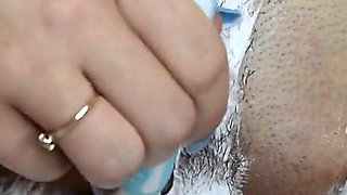 Shaving Runway! Intimate Pussy Trimming!