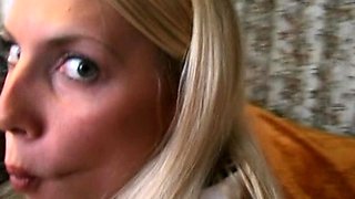 Slutty amateurs sucking cocks in group sex party