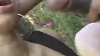 Piss and Cum Loving Sluts Enjoy Being Humiliated by Big Cocks
