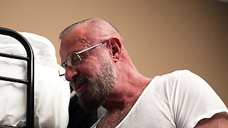 Twink spanked hard by DILF