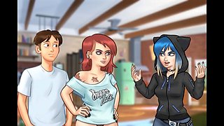 Hentai manga featuring Tsunade in a lustful apocalypse scene