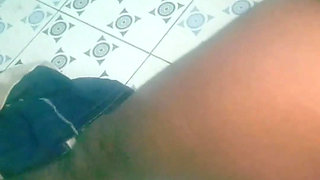 Very Long Dick First Time Public Washroom Masturbating