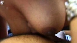 Pretty Ebony Fucked With Big Cock And Facial