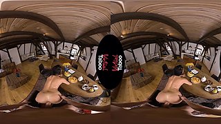 Veronica Avluv VR Porn: Tea And Squirt Time With Mom - VirtualTaboo