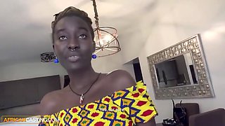 Hot African Model Tricked Into Fucking Casting Producer To Get Booked! With Big T And Alexis Crystal