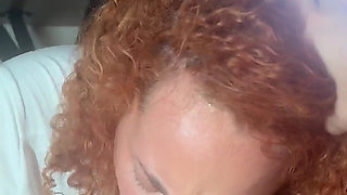 Sexy Thick Latina Big Booty Fucking Big White Cock in POV