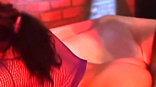 An Intense Threesome Fuck for a Hot Brunette Eager for Cock