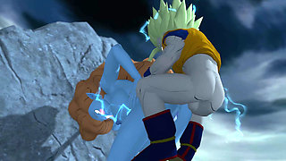 Stepson Gohan Fucking Zangya - Dragon Ball Z Animation