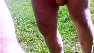 Daddy Upside Down: Amateur Blowjob and Masturbation