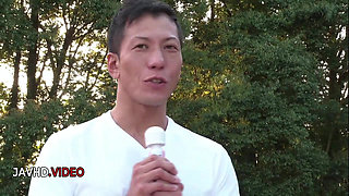 Sara Saijo's Wild Outdoor Japanese Gangbang Adventure