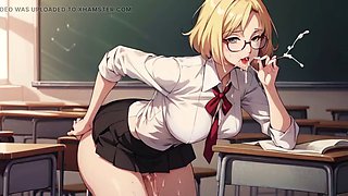 Horny Collage Teacher !