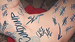 Robaatoo Intense Gangbang Pleasure: Curvy Latina Fucked Hard and Covered in Cum From Multiple Black Cocks
