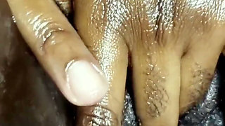 Oiled up Rubbing Fingering My Wet Pussy Squirting