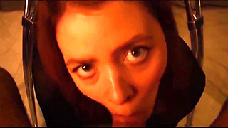 Under the Table Blowjob - Tease & Denial, He Doesn't Cum