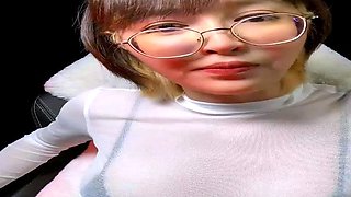 Amateur asian teen licks ass and sucks cock