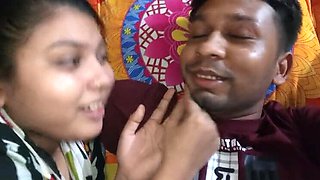 Desi Couple First Time Cum - Hot Indian Wife & Husband Romantic Sex