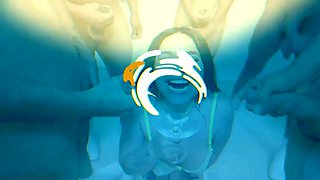 Bukkake Latin - Gia White Peruvian MILF does her first bukkake.: Big Tits, Big Ass  Blowjob Porn