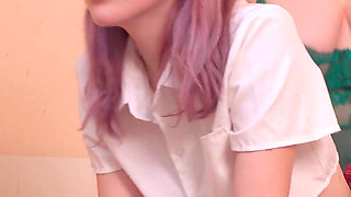 Taboo, Big Granny Fucking Petite Shy Submissive Stepdaughter with Strap-on