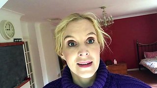 Blonde amateur enjoys ass fuck and ATM