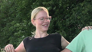 Stranger Fucked on the Park Bench