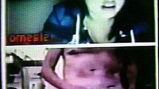 Horny Brunette College girl highly excited by my hot show (+ sound )
