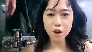 MARIOJAWA Di Sodok Batang Item Chubby Outdoor Masturbation
