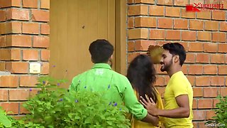 The Friends Threesome sex Indian sex