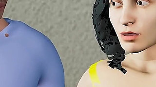 Husband's Stepbrother Give Me Hardcore Fuck in Train