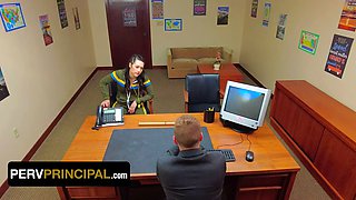 Fit cougar teacher isabel enjoy lets her boss pound her narrow twat on his desk - pervert principal