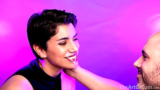 Cumarthd - Romantic Blowjob & Cum on Lips!