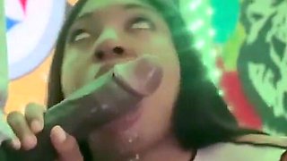 Hot Ebony Teen Slut Twerking in Car Gets Fuck Hard