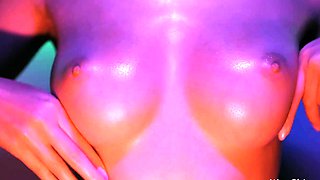 Flashing Colors Of Slippery Hot