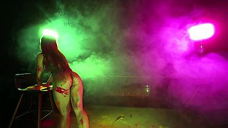 _meganmeow_ color hooli powder and honey