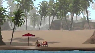 The last island of the savages. Tribal chief fucking young blonde