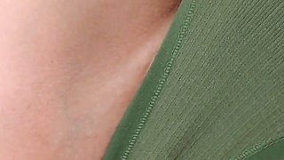 An Elegant Wife Entertains Without Her Husband. Fingering Orgasm.