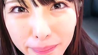 Edited for myself, subjective blowjob, long black hair