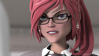 Hentai Sex College 2nd Semester Part 7 - Perfect Tits Futanari Babe Creampies Hentai MILF Principal!
