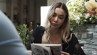 Stacy Cruz and Veneras Lesbian Maid Cunnilingus
