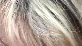 Busty blonde fucked outdoors