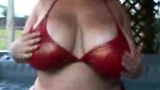 DaneJones HD Natural big boob girl masturbates