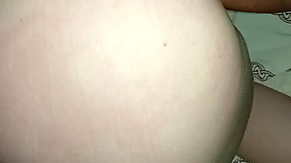 I left the pussy of the white girl all open and broken into