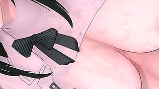 [arknights] - Priestess the Doctor's Wife Overridden (bound First Companion & POV Sandwich DP) (4k/60fps) ()
