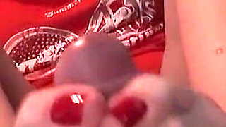 Footjob in the Parking Lot