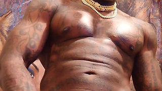 New Porn: BBC Worship Hallelujah Johnson (Black King) Tall Dark Chocolate Muscles Tattoos Hairy BBC Hallelujah Johnson Masturbat