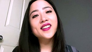 ASMR Cosplay Black Widow Extracts Info with Face Sitting